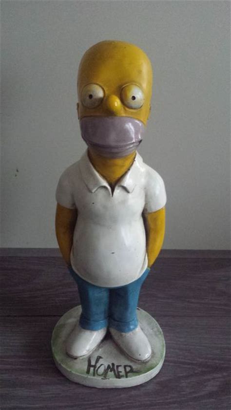 Statue de Homer Simpson - rare - résine - Catawiki