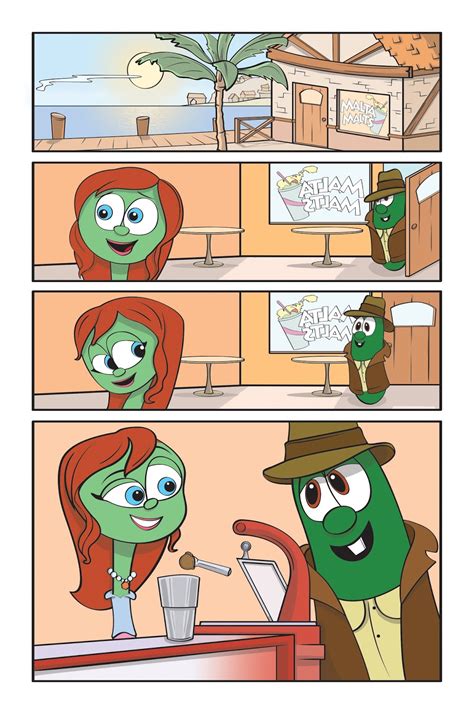 Philip A. Buck: Coloring VeggieTales Super Comics: Minnesota Cuke & The Search for Samson's ...