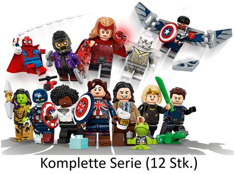 LEGO Marvel Studios Minifiguren 71031 Satz von 12 Minifiguren