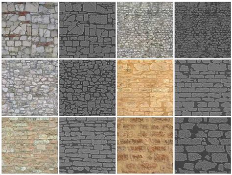 SKETCHUP TEXTURE: TEXTURE STONE WALLS, MASONRY