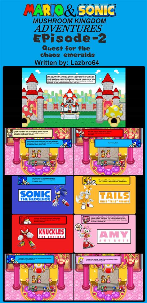 Mario and Sonic comic Ep.2 p.1 by Lazlow87 on DeviantArt