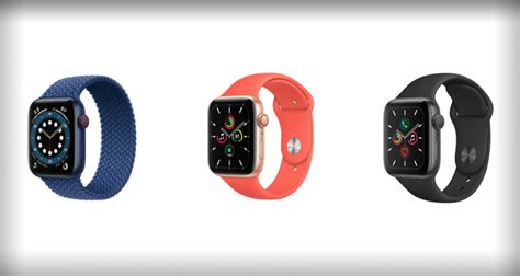 Apple Watch Series 6 Vs SE Vs Series 5 [Specs Comparison] | Redmond Pie