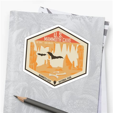 "Mammoth Cave National Park" Sticker by moosewop | Redbubble