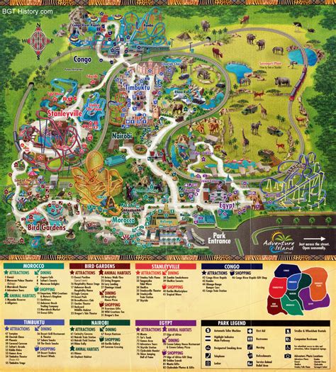 Busch Gardens Tampa Map | Map Of Zip Codes