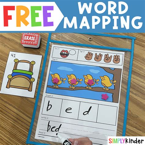 Word Mapping Activities for Kindergarten - Simply Kinder