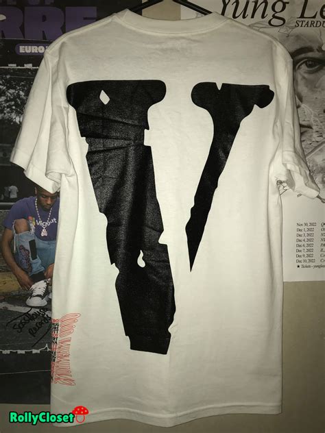 Vlone VLONE NAV MERCH GOOD INTENTIONS WHITE BLACK T-SHIRT | Grailed