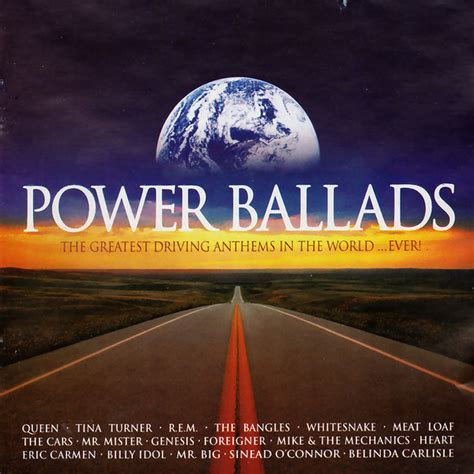 Power Ballads - The Greatest Driving Anthems In The World...Ever! (2003, CD) | Discogs