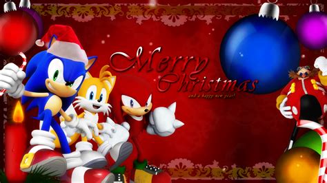 Sonic Christmas Wallpaper by darkfailure on DeviantArt