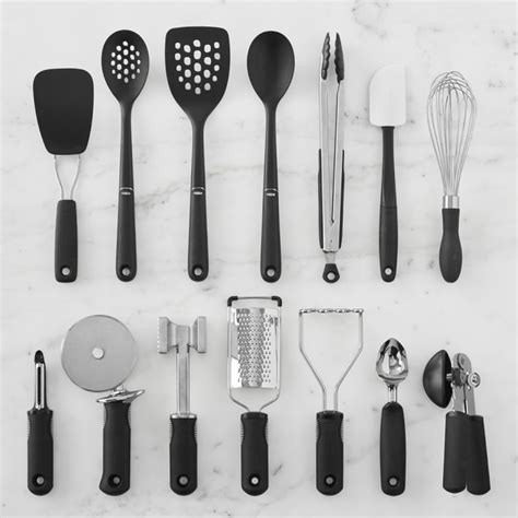 OXO 15-Piece Kitchen Tool Set | Kitchen Utensil Set | Williams Sonoma