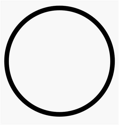 Transparent Background Circle Outline, HD Png Download - kindpng