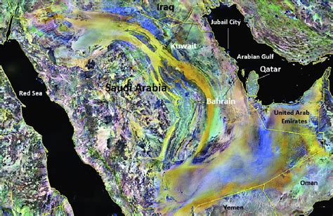 Map showing the location of Jubail City, Saudi Arabia, where the fish ...