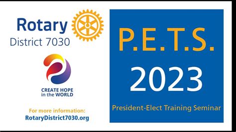 Rotary District 7030: PETS 2023 - 01 - AGE Orientation (Part 1) (EN ...