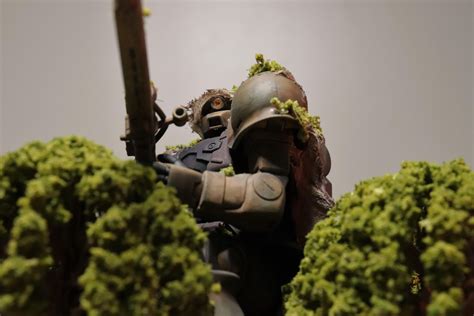 Zaku Sniper diorama : r/Gunpla