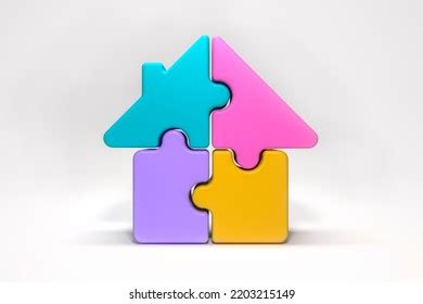 2,858 3d puzzle house Images, Stock Photos & Vectors | Shutterstock