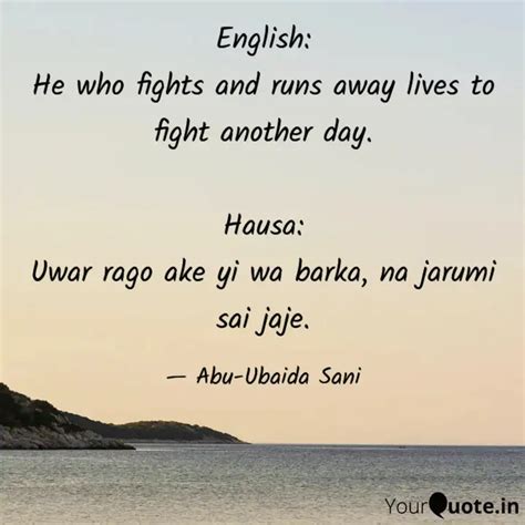 English: He who fights an... | Quotes & Writings by Abu-Ubaida Sani ...