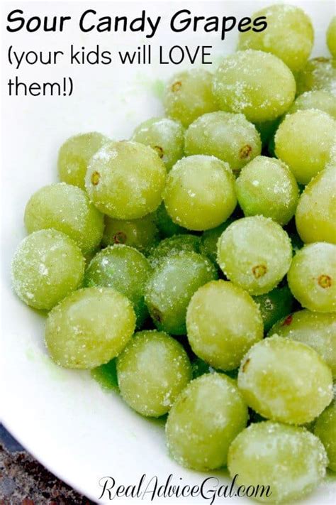 Sour Candy Grapes Recipe That Your Kids Will Love