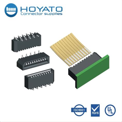 Dual Contact Smd Fpc Connector 1 Mm Pitch Fpc/ffc Connector For Wifi Antenna And Touch Screen ...