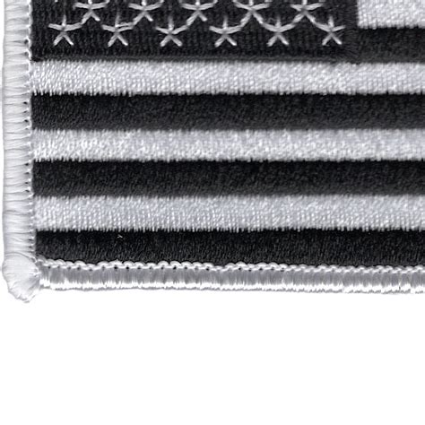 Black And White USA United States Flag Patch | Patriotic Patches ...