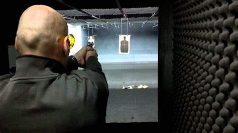 Me at the shooting range with .357 magnum revolver - YouTube