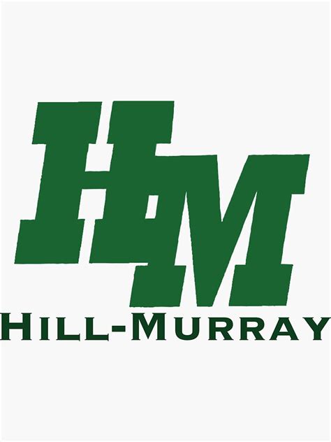 "Hill-Murray High School Logo" Sticker by Outtahere23 | Redbubble