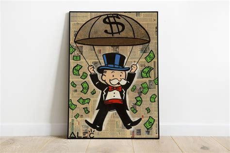 Alec Monopoly Art Print, Alec Monopoly Art Poster, Graffiti Wall Art, Contemporary Art Poster ...