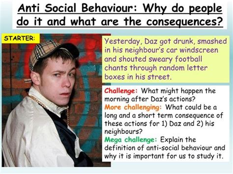 Anti-Social Behaviour PSHE | Teaching Resources