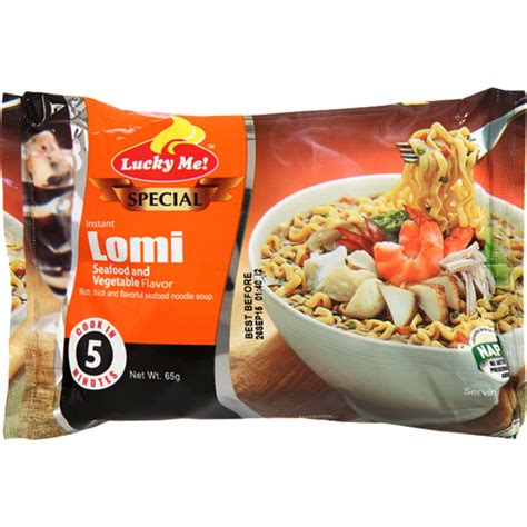 Lucky Me Lomi Instant Noodle 65g – Asian Online Superstore UK