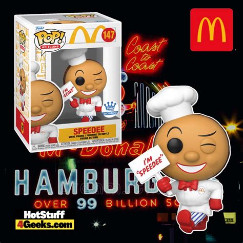 2023 NEW McDonald’s – Speedee Funko Pop! Exclusive