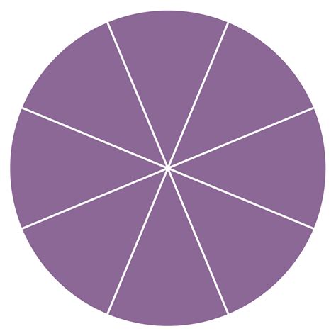 Fraction Circle-1/8 – AccuCut