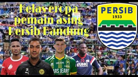 Pemain asing Persib Bandung liga 1 2020 - YouTube