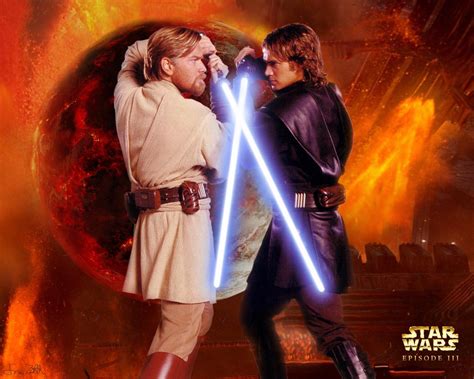 Obi Wan Kenobi Vs Anakin Skywalker Desktop Wallpapers - Wallpaper Cave