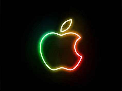 Apple Neon Logo | peacecommission.kdsg.gov.ng