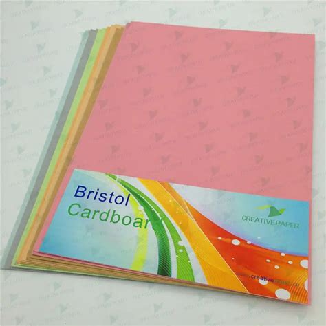 China High Quality Color Bristol Paper & Cardboard For Folder And ...