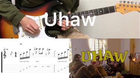 Dilaw - Uhaw (guitar cover with tabs & chords) - YouTube