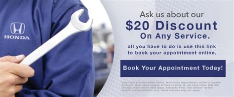 Honda Service Specials | Honda Repairs near Hilton Head, SC