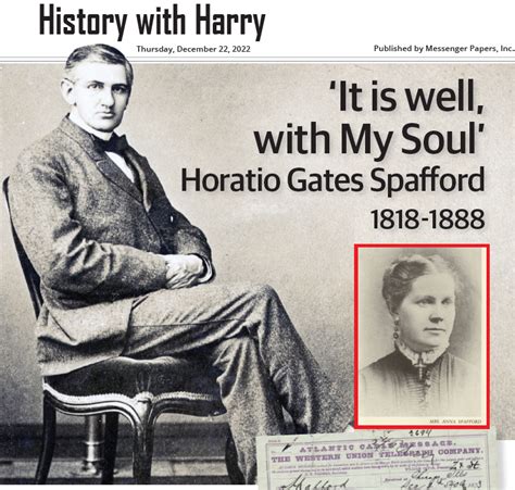 ‘It is well, with My Soul’ – Horatio Gates Spafford (1818-1888 ...