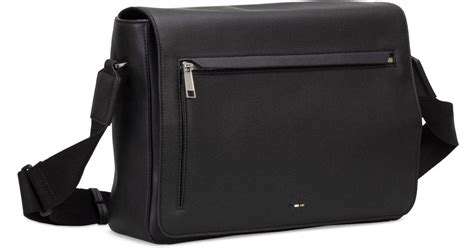 BOSS by HUGO BOSS Ray Messenger Bag in Black for Men | Lyst