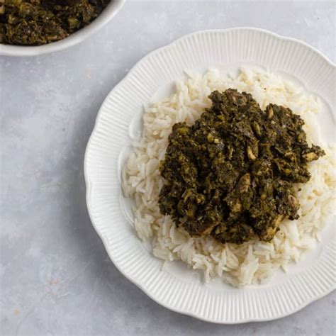 Congolese Cassava Leaf Soup – Pondu · eat well abi