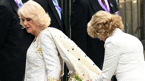 Lady Lansdowne: Who is Queen Camilla's lookalike lady in attendance? | HELLO!