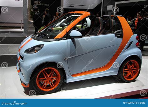 SMART Fortwo Brabus editorial photography. Image of autoshow - 16281712