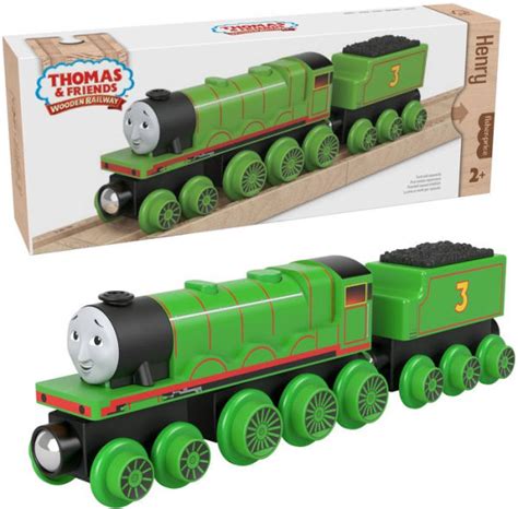 Fisher-Price® Thomas & Friends Wooden Railway Henry Engine and Coal-Car by Fisher Price | Barnes ...