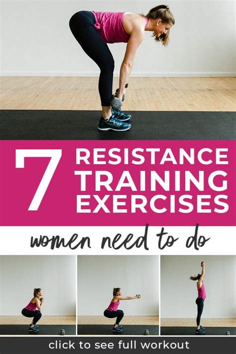 7 Best Full Body Resistance Training Exercises | Nourish Move Love