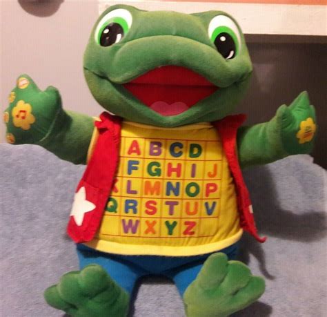 Leapfrog Baby Tad Little Leap Read And Sing Interactive Learning Frog 18" Plush | eBay