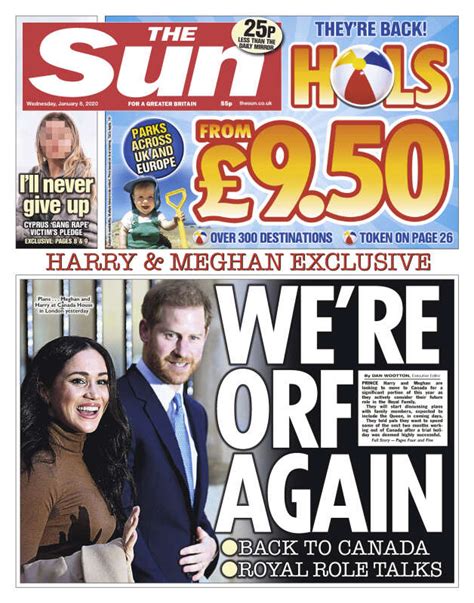 Sun scoop on Harry and Meghan filed by reporter on holiday as royal ...