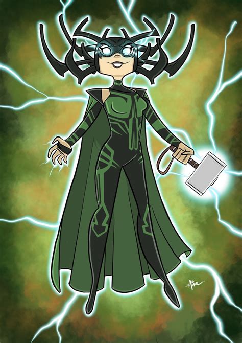 SCRIBBLES by MIKE, A bit of HELA fan art for your feeds! Made in...