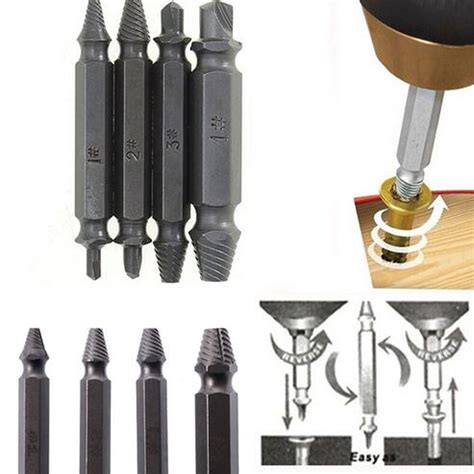 Hakkin Screws Remove Demolition Tools Screw Extractor Drill Bit Set Kit ...