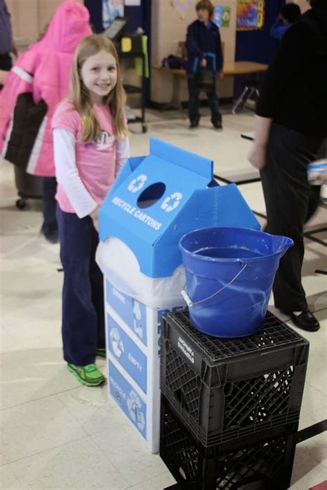 Kids Grow Green Sioux Falls: Milk Carton Recycling