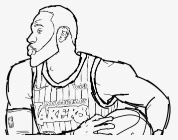 Nba Coloring Pages Lebron James