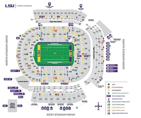 Clemson Stadium Seating Chart With Seat Numbers | Elcho Table