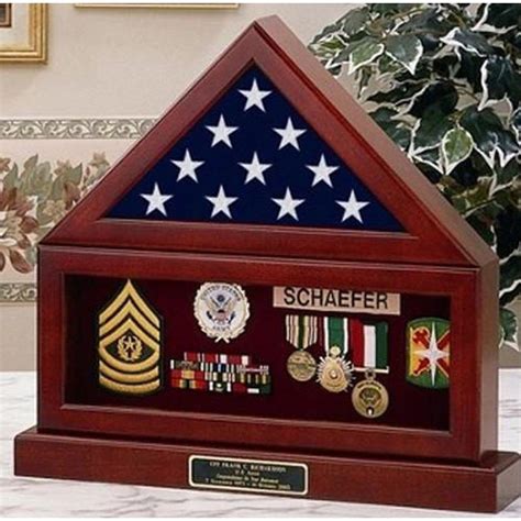 Flag and Pedestal Display Cases Hand Made By Veterans | Flag display case, Flag display ...